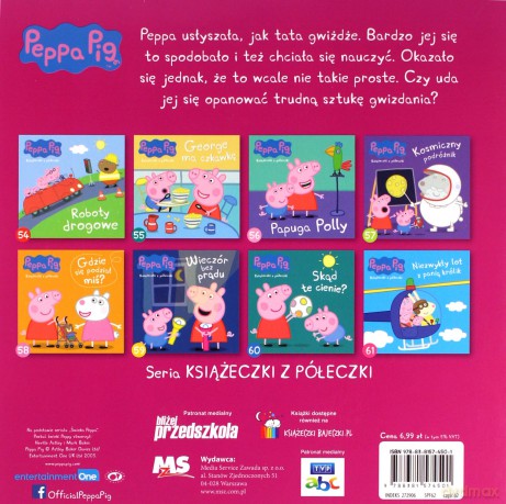 Świnka Peppa. Książeczki z półeczki (Tom 62) Peppa uczy się [KSIĄŻKA]