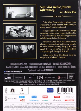 Tajemnica Ojca Pio - Mari Jose Zavala [DVD]