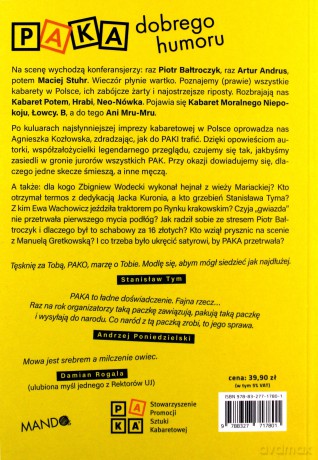 Wszyscy wyszli z PAKI Biografia (prawie) każdego kabaretu wraz z instrukcją obsługi - Agnieszka Kozłowska [KSIĄŻKA]