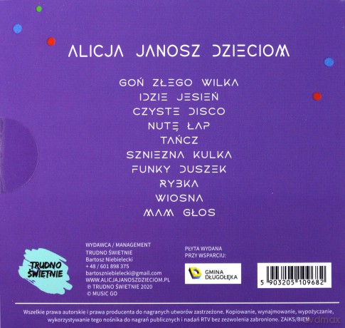 Alicja Janosz: Dzieciom [CD]