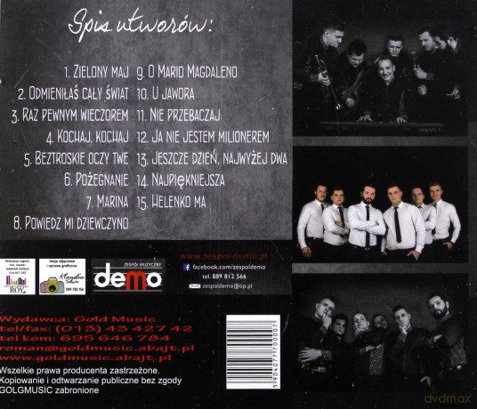 Zespół Muzyczny Demo: Razem pewnym wieczorem [CD]