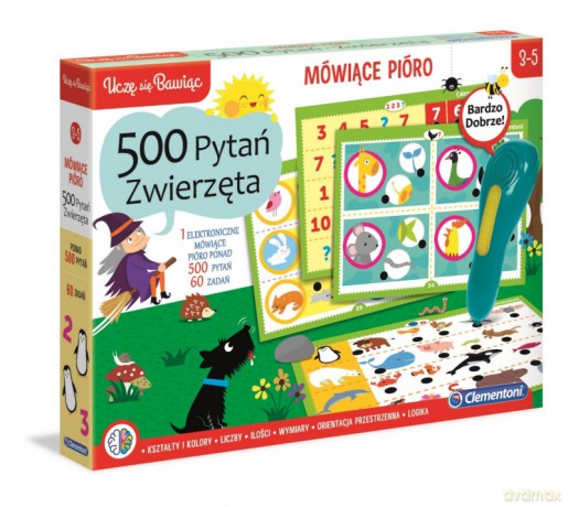 500 Pytań Zwierzęta Mówiące pióro [GRA]