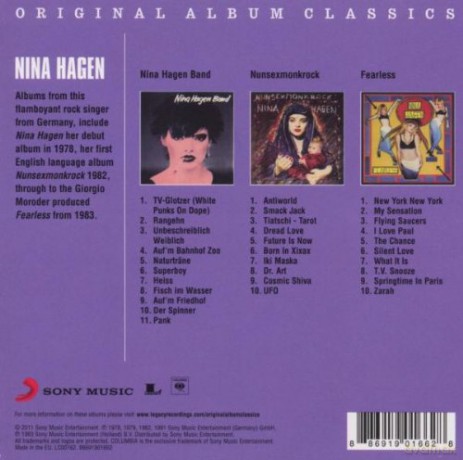 Nina Hagen: Original Album Classics [3CD]