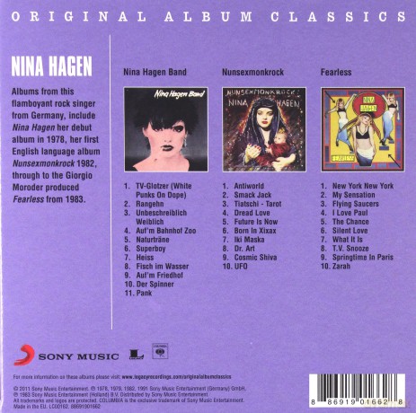 Nina Hagen: Original Album Classics [3CD]