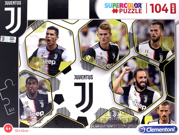 CLEMENTONI 104 el. Maxi Juventus [PUZZLE]