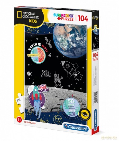 CLEMENTONI 104 el. National Kids Space Explorer [PUZZLE]
