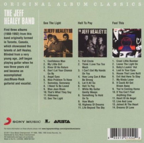 Jeff Healey: Original Album Classics [3CD]