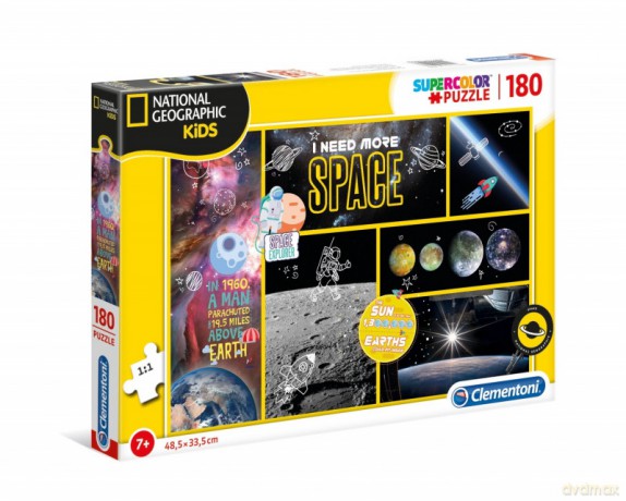 CLEMENTONI 180 el. National Geographic Kids [PUZZLE]