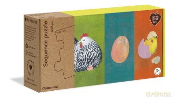 CLEMENTONI Sekwencje Cykle Życia [PUZZLE]