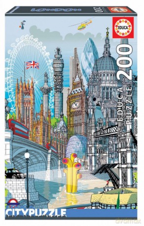 EDUCA 200 el. Londyn [PUZZLE]