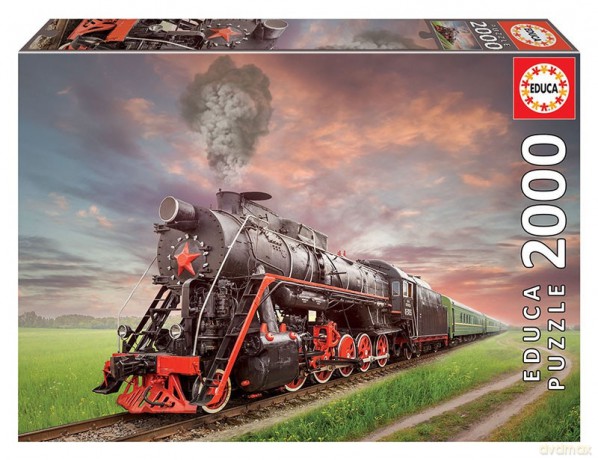 EDUCA 2000 el. Soviet Train [PUZZLE]
