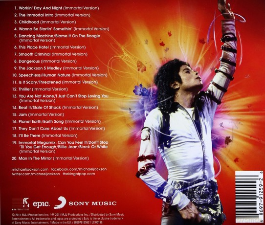 Michael Jackson: Immortal [CD]