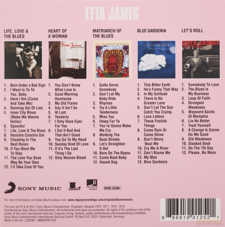Etta James: Original Album Classics [5CD]