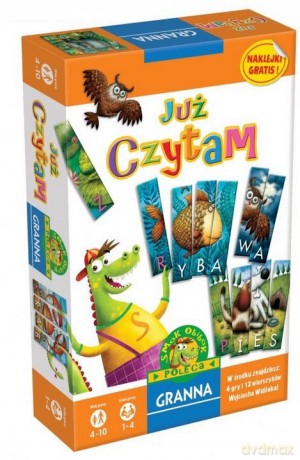 Już czytam - gram ze smokiem obibokiem [GRA]