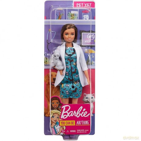 Lalka Barbie Kariera Weterynarz