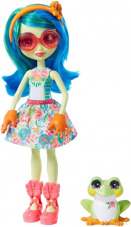 Lalka Enchantimals Tamika Żaba + Burst