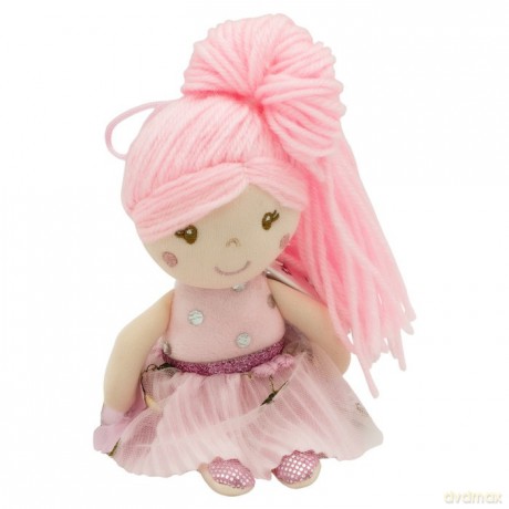 Lalka Julcia różowa 20 cm
