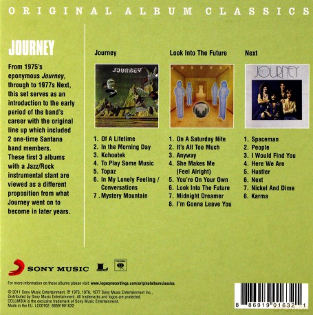 Journey: Original Album Classics [3CD]