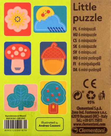 Małe Puzzle Przyroda