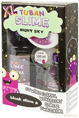 Masa plastyczna Zestaw super slime - Night Sky XL
