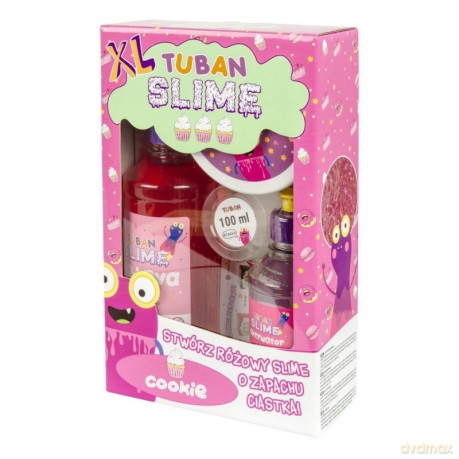 Masa plastyczna Zestaw super slime -Ciastko XL
