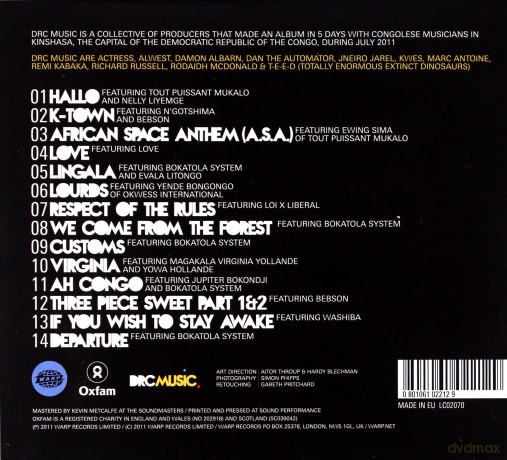 Drc Music: Kinshasa One Two [CD]