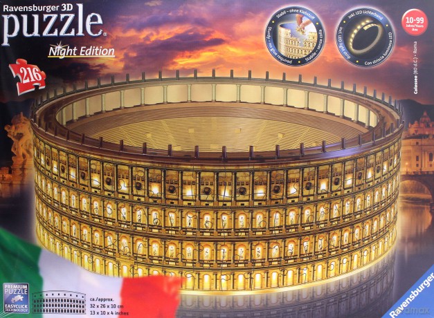 RAVENSBURGER 216 el. 3D Koloseum [PUZZLE]