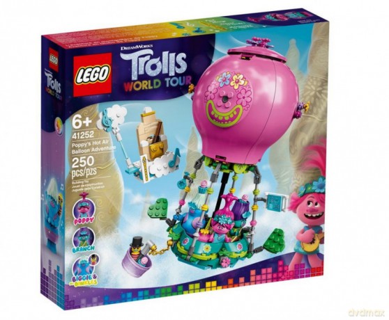 Trolls Przygoda Poppy w balonie [KLOCKI]