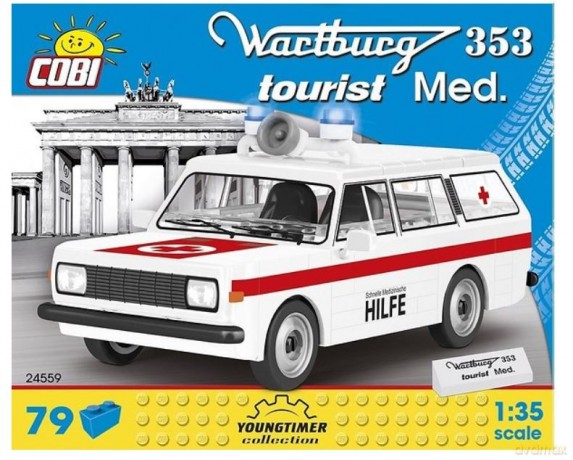 Wartburg 353 tourist Med [KLOCKI]