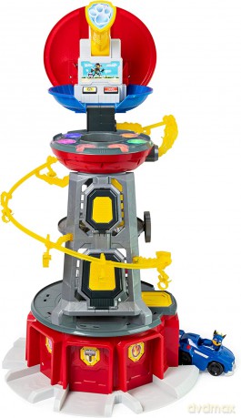 Zestaw figurek Psi Patrol Baza psiego patrolu Mighty Pups [FIGURKA]