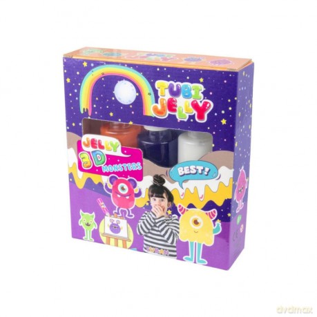Zestaw Tubi Jelly 3 kolory - Potworki
