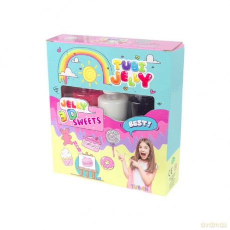 Zestaw Tubi Jelly 3 kolory - Słodycze