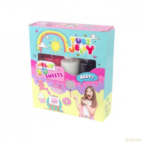 Zestaw Tubi Jelly 3 kolory - Słodycze