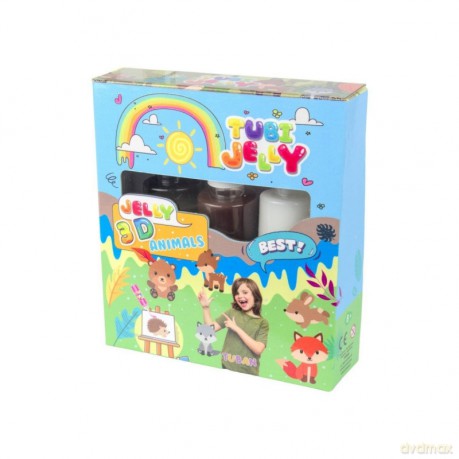 Zestaw Tubi Jelly 3 kolory - Zwierzątka