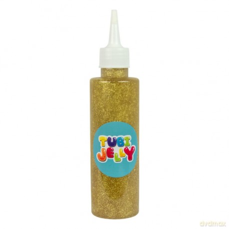 Żelowy płyn Tubi Jelly - brokatowy złoty