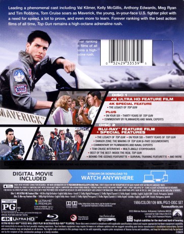 Top Gun [Blu-Ray 4K]+[Blu-Ray]