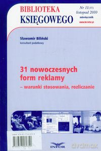 31 nowoczesnych form reklamy - Sławomir Biliński [KSIĄŻKA]