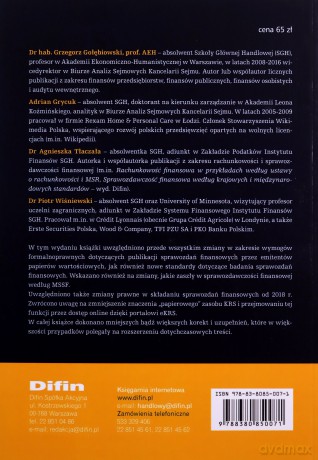Analiza finansowa przedsiębiorstwa - Grzegorz Gołębiowski, Adrian Grycuk [KSIĄŻKA]
