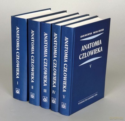Anatomia człowieka (Tom 1-5) - Adam Bochenek, Michał Reicher [KSIĄŻKA]