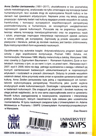 Bezinteresowna ciekawość - Anna Zeidler-Janiszewska [KSIĄŻKA]