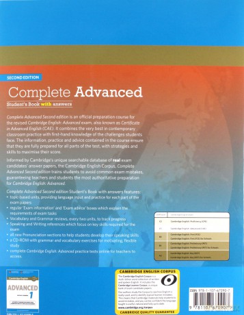 Complete Advanced Student's Book with Answers - Guy Brook-Hart, Simon Haines [KSIĄŻKA]