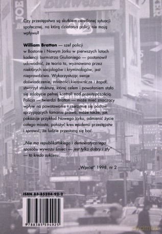 Przełom - William Bratton, Peter Knobler [KSIĄŻKA]