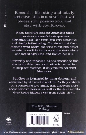 Fifty shades of Grey - E. L. James [KSIĄŻKA]
