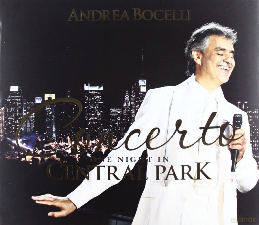 Andrea Bocelli: Concerto: One Night In Central Park (FotoAlbum) (booklet) [2CD]+[2DVD]