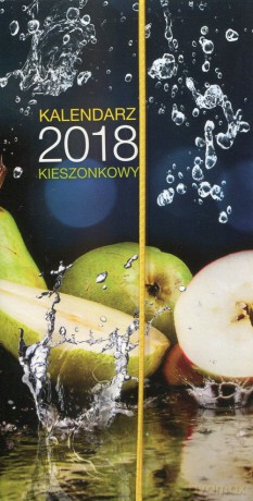 Kalendarz 2018 Kieszonkowy z gumką [KALENDARZ]