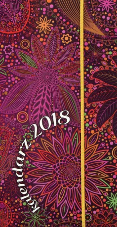 Kalendarz 2018 kieszonkowy z gumką [KALENDARZ]