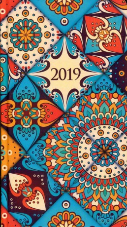 Kalendarz 2019 11T-Soft A6 kieszonkowy dekor [KALENDARZ]