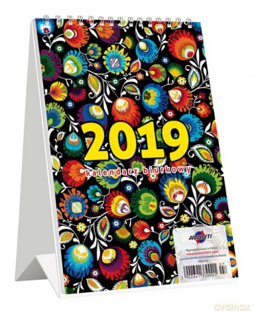 Kalendarz 2019 A5 Biurkowy [KALENDARZ]