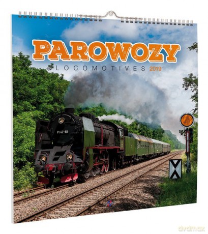 Kalendarz 2019 KD-3 Parowozy [KALENDARZ]