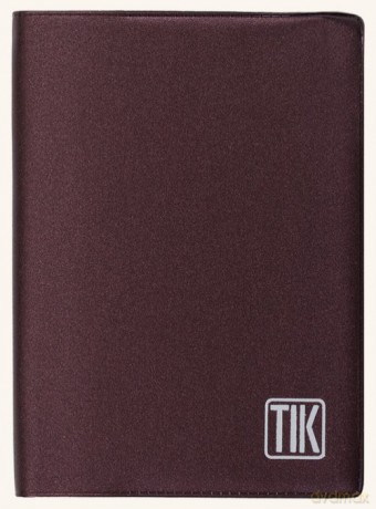 Kalendarz 2019 TIK kieszonkowy metalic bordo [KALENDARZ]